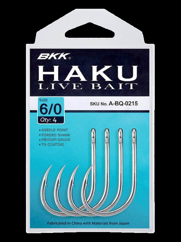 BKK HAKU Livebait #2/0