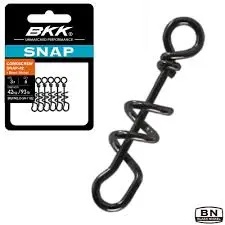 D-SN-1182 BKK Corkscrew Snap-42 (Black Nickel) #3