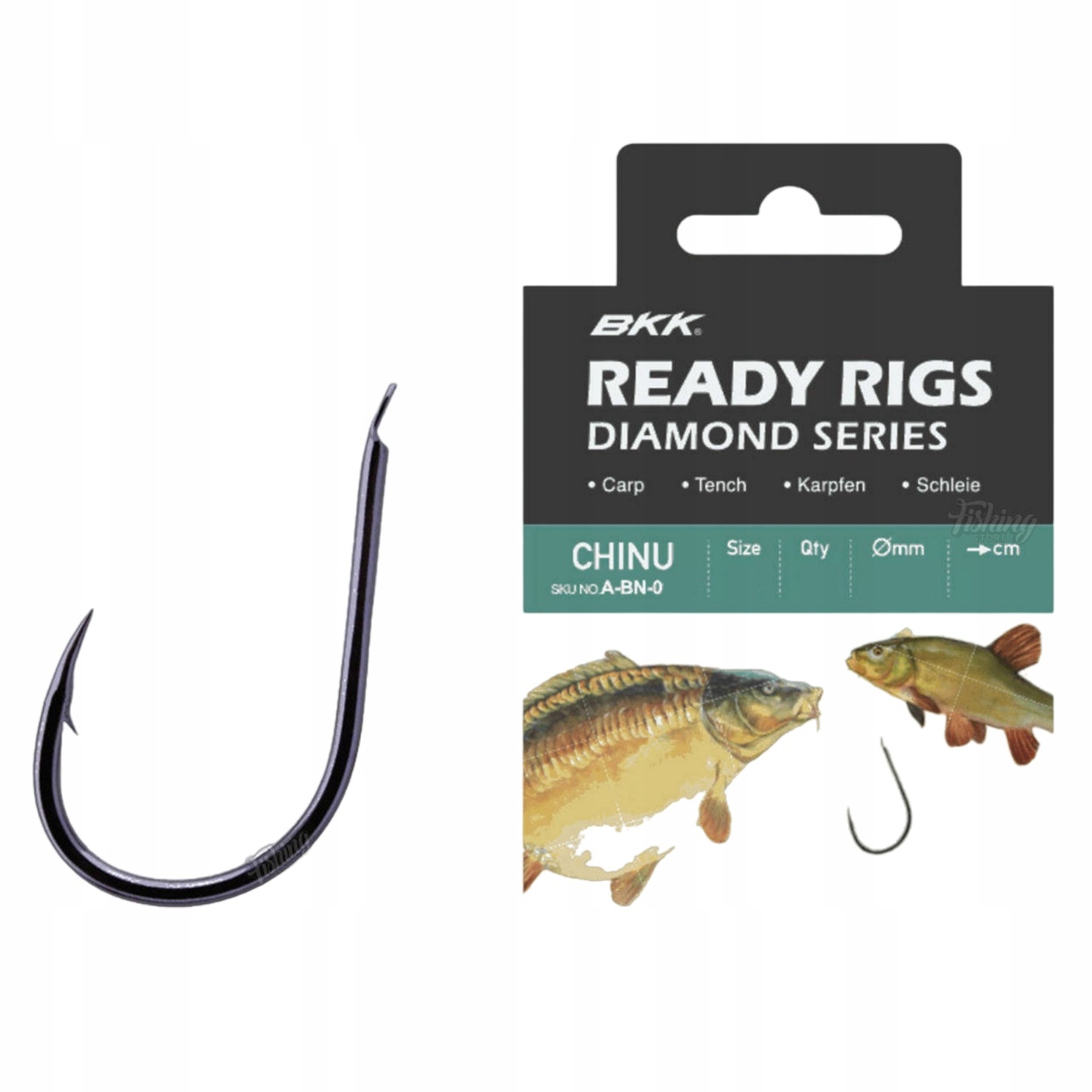 BKK Ready Rig Diamond - Chinu BN 2# 0.26mm 70cm