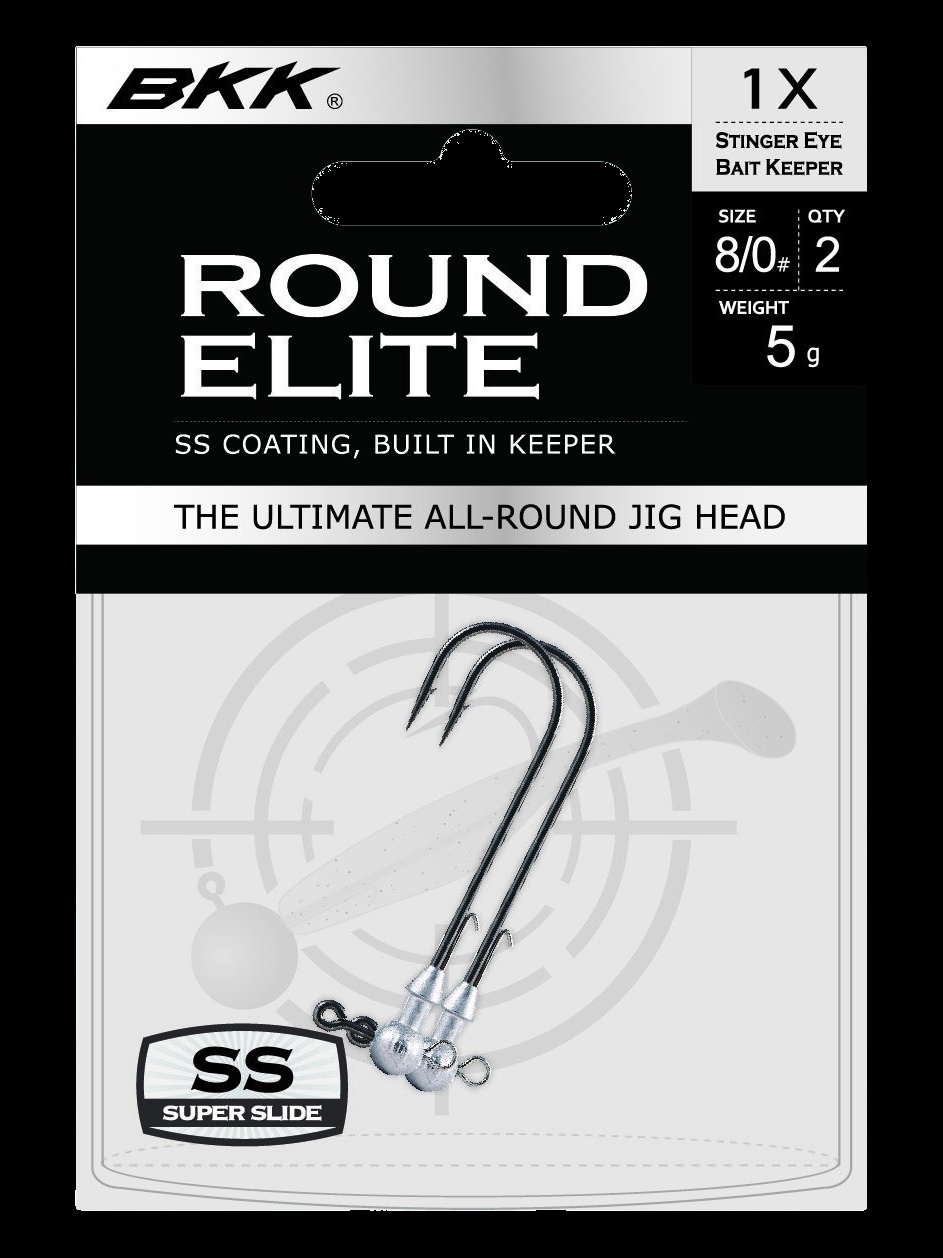 BKK Round Elite-Stinger Eye Bait Keeper - 15g 10/0#