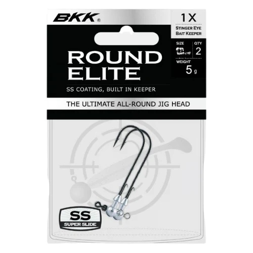 BKK Round Elite-Stinger Eye Bait Keeper - 5g 8/0#